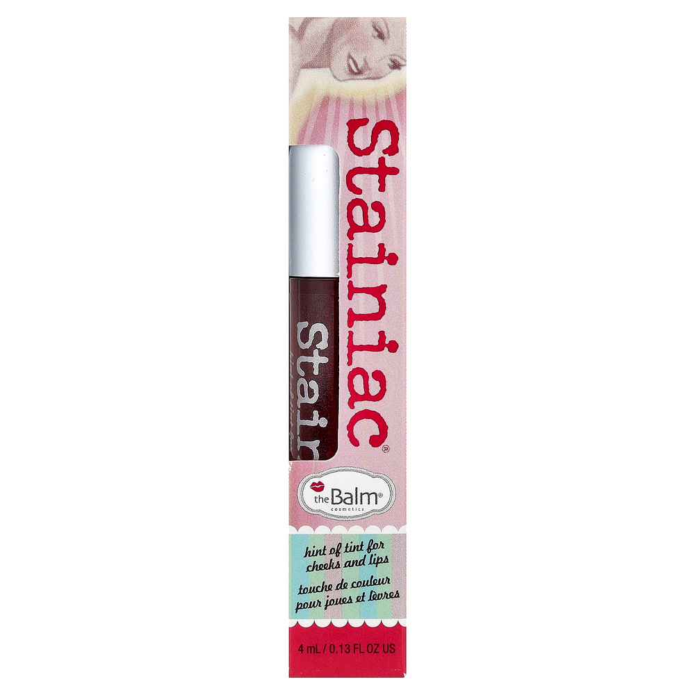 theBalm Cosmetics, Stainiac®, краситель для губ и щек, Beauty Queen, 4 мл (0,13 жидк. унции)