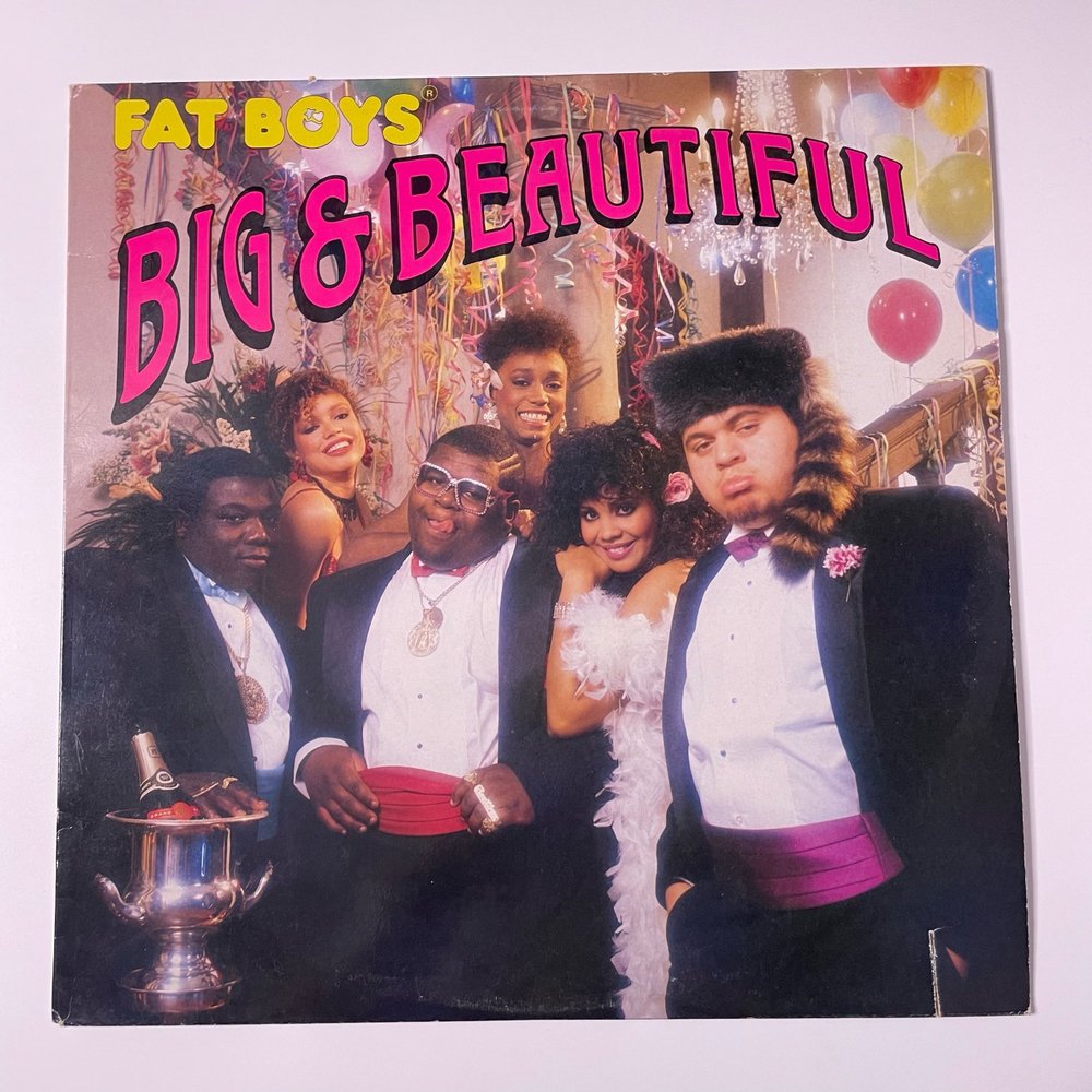 Винтажная виниловая пластинка LP Fat Boys Big and Beautiful (США 1986)