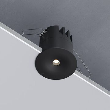 Светильник встраиваемый светодиодный LED 12W 4000К IP20 15275/LED чёрный Binnie Elektrostandard