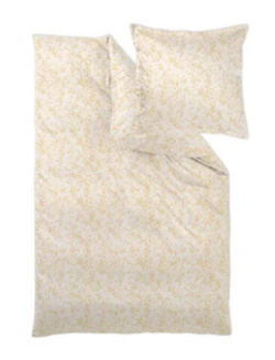 Постельное белье 2 спальное евро Curt Bauer Cosy 9025 honey желтое