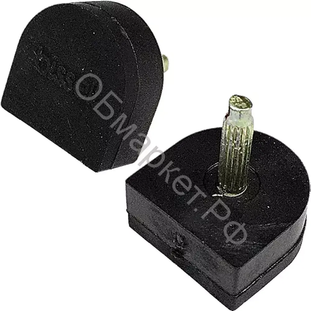 Набойки штучные Bissell TD-1 №16 16х16х7мм, штырь 3мм, чёрный Набойки штучные Bissell TD-1 №16 16х16х7мм, штырь 3мм, чёрный