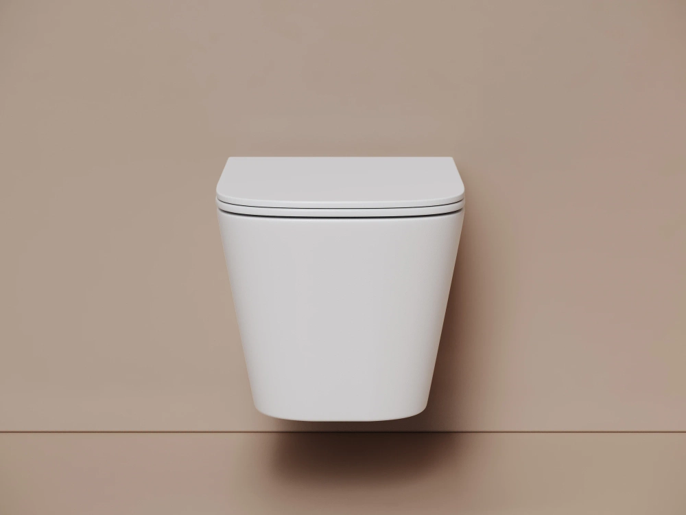Подвесной унитаз Ceramicanova Союз (Union) безободковый, смыв торнадо CN4009TMW