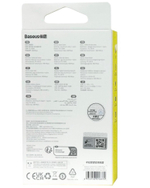 Кабель-зарядка Type-C на Type-C Baseus Cafule PD2.0 100W 2м (CATKLF-AL91) красно-черная