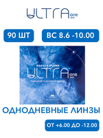 Однодневные контактные линзы Ultra ONE DAY (уп. 90 линз)