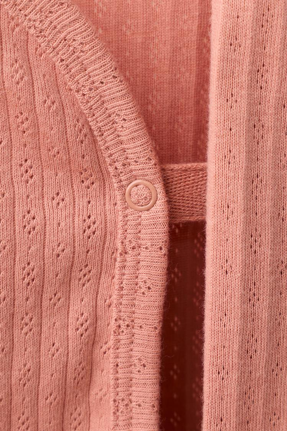 ZARA КОМПЛЕКТ ИЗ БОДИ С ЗАПАХОМ И ЛЕГИНСОВ С БАНТИКОМ, ЧЕРЕПИЧНЫЙ