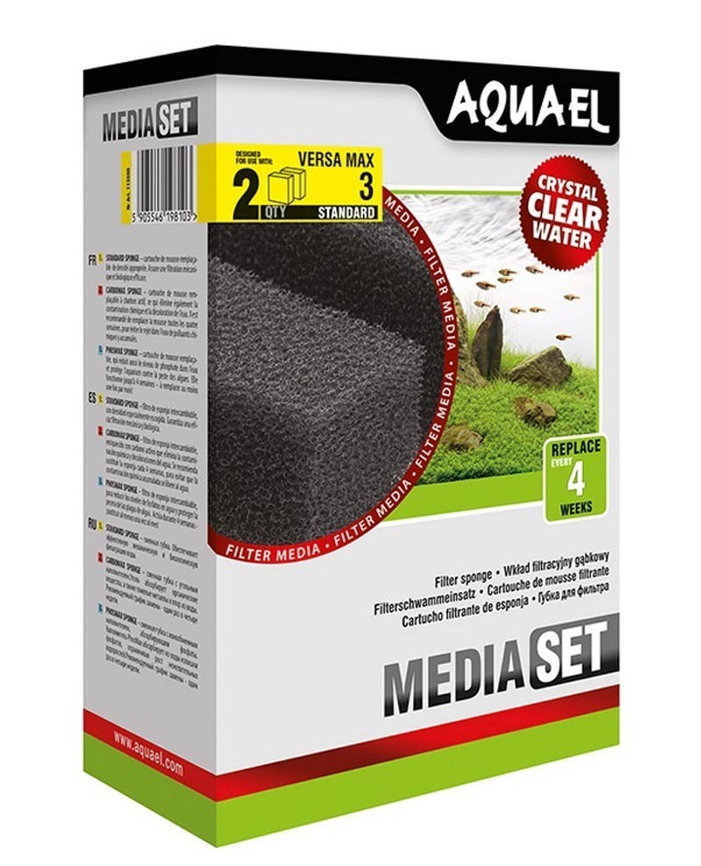 Губка Aquael для VERSAMAX 3 (2шт)