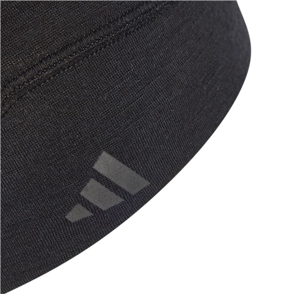 Зимняя шапка Adidas Running Merino Thin Beanie - Black