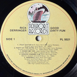 Rick Derringer ‎– Good Dirty Fun (Канада 1983г.)