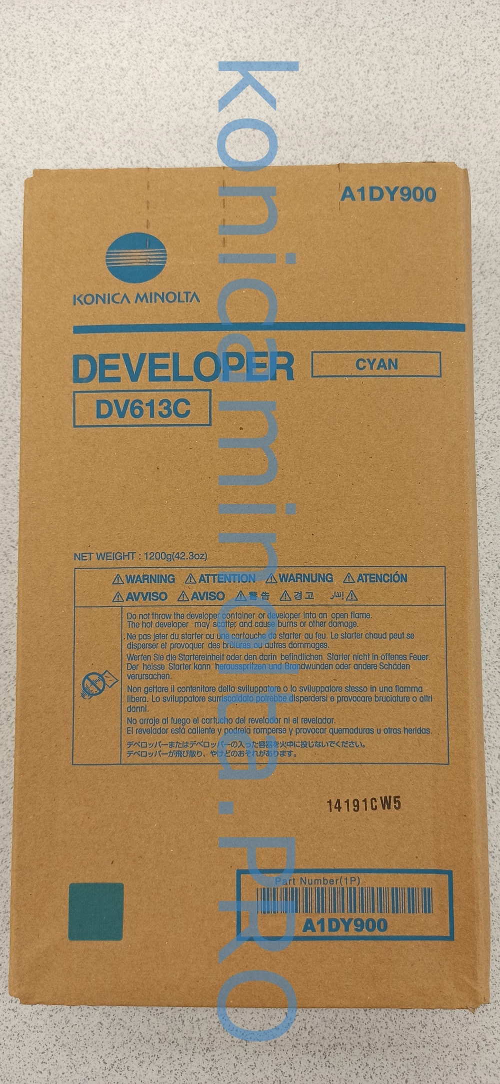 Девелопер DV-613C Konica Minolta оригинальный A1DY900