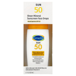 Cetaphil, Чистое минеральное жидкое солнцезащитное средство для лица, SPF 50, 50 мл (1,7 жидк. унц.)