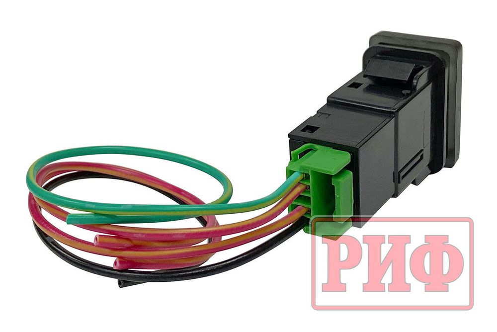Кнопка ВКЛ/ВЫКЛ, голубой, FRONT LIGHTS TOYOTA 32x22