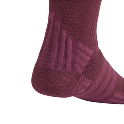Теннисные носки Adidas Cushioned Crew 1P — maroon/wonder white