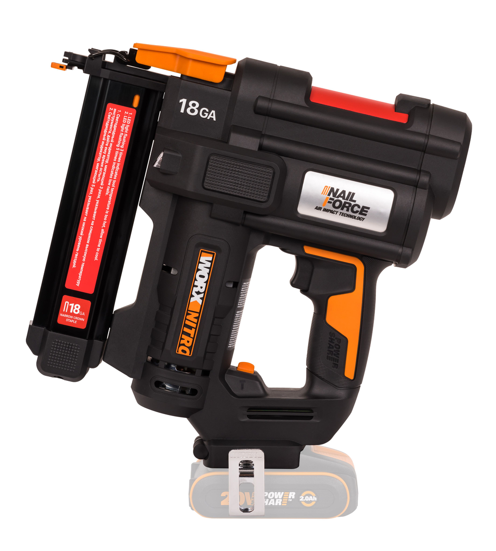 Аккумуляторный степлер WORX WX844.9 20 В без АКБ и ЗУ