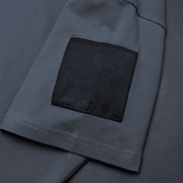 Футболка Wave Logo Black Series ED2 серая - фото 5