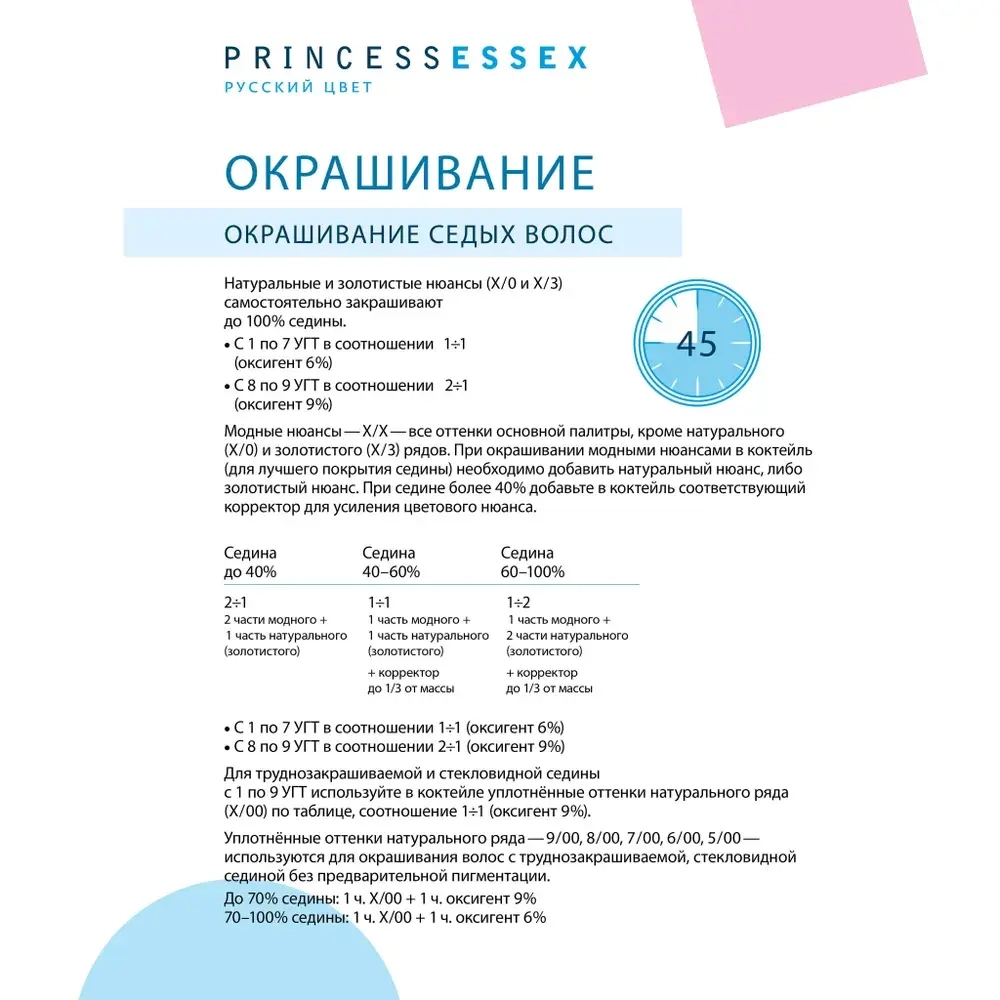 Крем-краска ESTEL PRINCESS ESSEX S-OS 161 Полярный 60 мл