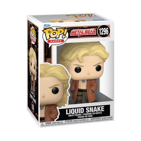 Фигурка Funko POP! Games Metal Gear Solid Liquid Snake (1296) 93683 — фото производителя