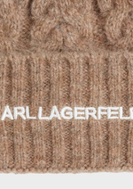Шапка KARL LAGERFELD K/Essential Cable Knit Beanie