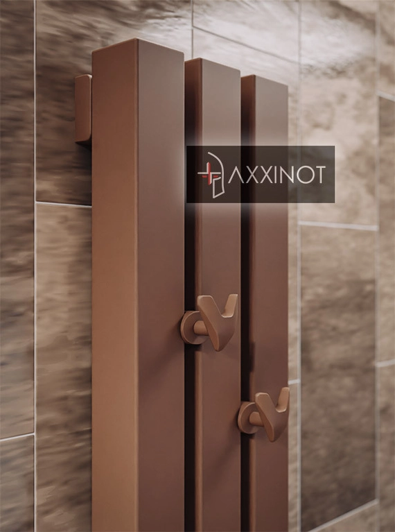 Axxinot Verde VE 1750 - вертикальный электрический трубчатый радиатор высотой 1750 мм