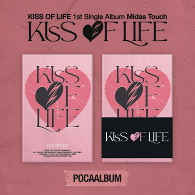 Альбом KISS OF LIFE - 1st Single Album Midas Touch (Poca album)