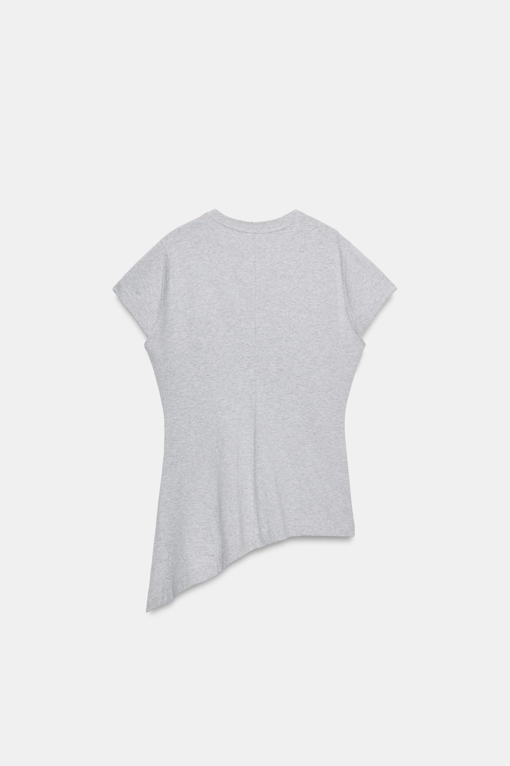 АСИММЕТРИЧНАЯ ФУТБОЛКА СО СКЛАДКАМИ — ZARA