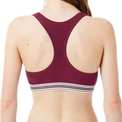 ТОП теннисный Lacoste Heritage Racer Back - burgundy