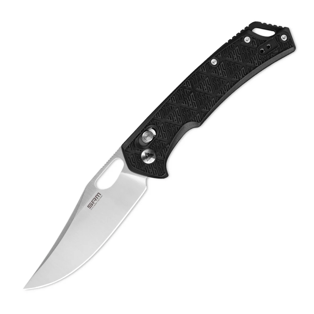Нож складной SRM 9201-PB Retriever Satin (8Cr13MoV, Black FRN)