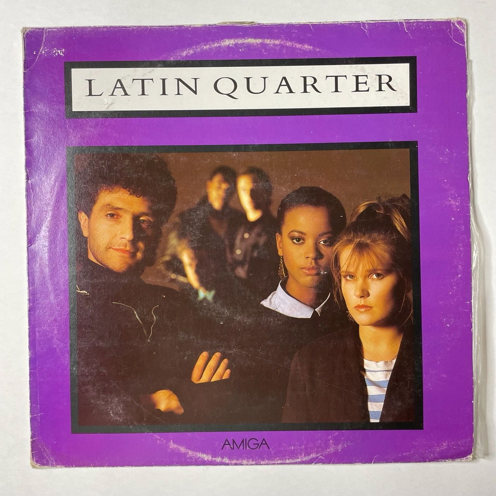 Винтажная виниловая пластинка LP Latin Quarter (ГДР 1988)