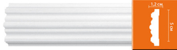 Молдинг гладкий Decomaster 97615F гибкий 50х12х2400мм