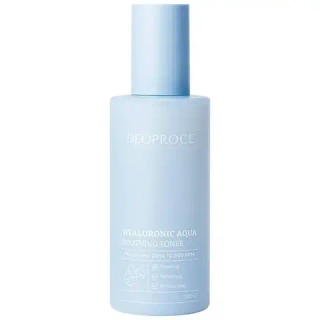 Тонер для лица с гиалуроновой кислотой DEOPROCE Hyaluronic Aqua Soothing Toner 200 мл