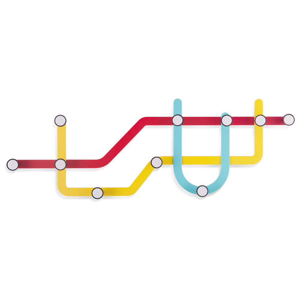 Вешалка Subway разноцветная Umbra