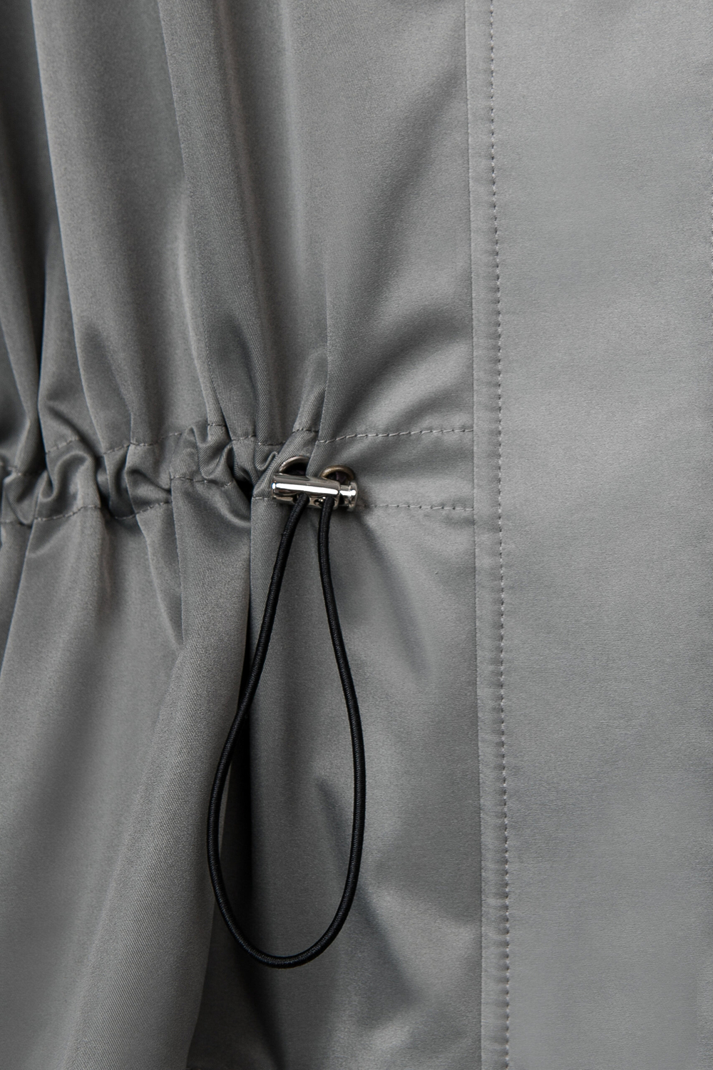 «Air jacket» Ветровка с драпировкой на молнии.