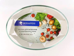 ФОРМА ДЛЯ ЗАПЕКАНИЯ 35 х 24,5 х6,5 см / 3,2 л.ТМ "Bonaffini"