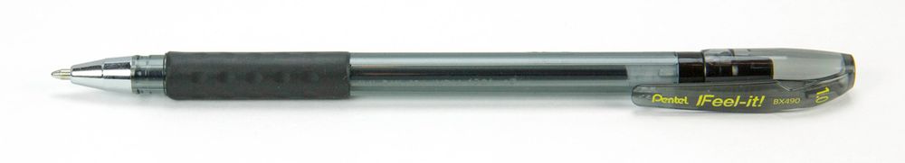 Ручка шариковая Pentel Feel it! ⌀1 мм, 12 шт, BX490-A цвет чернил: черный Ручка шариковая Pentel Feel it! ⌀1 мм, 12 шт, BX490-A цвет чернил: черный