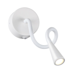 4255/3WL HIGHTECH ODL21 475 белый/металл Настен.светильник выкл на базе IP20 LED 3W 270Лм 3000K ODDS