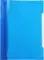Папка-скоросшиватель Бюрократ -PS20BLUE A4 прозрач.верх.лист пластик синий 0.12/0.16