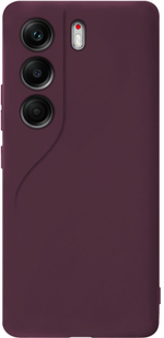 Мягкий Soft Touch чехол из силикона для TECNO CAMON 40 PRO 5G (не 4G) с бархатной подкладкой