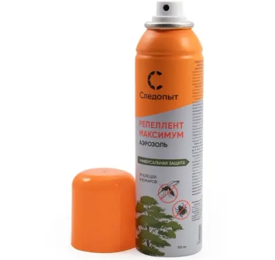 Аэрозоль от клещей и комаров «Максимум» 150мл