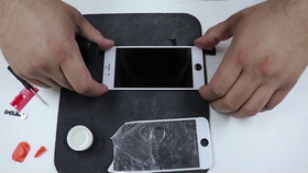 Замена стекла дисплея отдельно iPhone 7