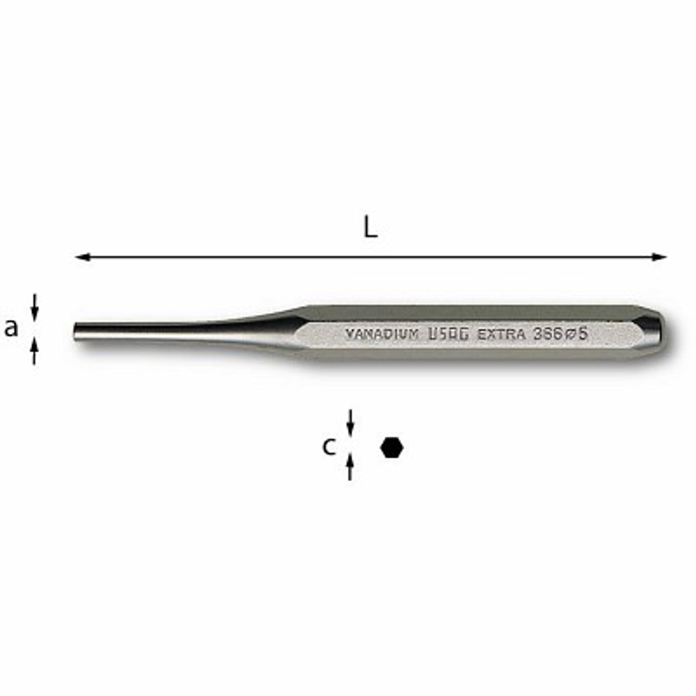 366 Пробойник 3х125, USAG (Италия)