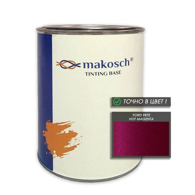 Автоэмаль makosch/FORD 9RTE, Базовая эмаль, бордовый, перламутр, 800мл.