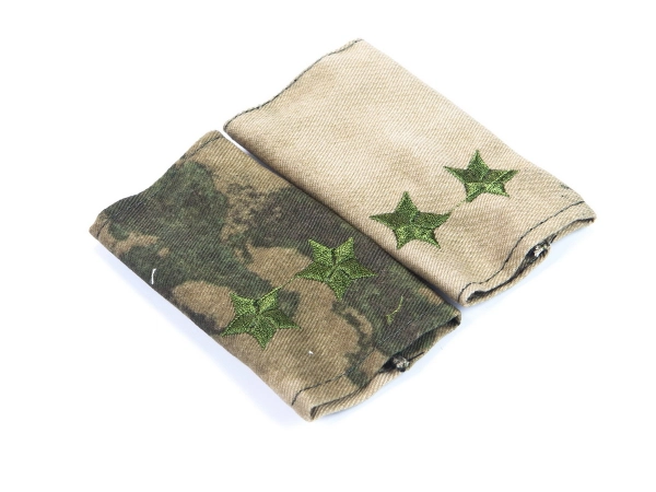 Фальшпогоны вышитые мох подполковник (3)
