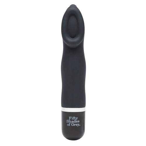 Черный мини вибратор 14см для стимуляции точки G и клитора Fifty Shades of Grey Sweet Touch Mini Clitoral Vibrator