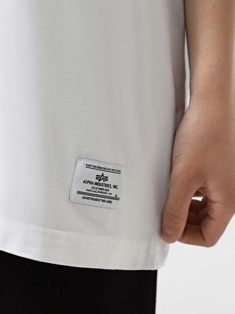 Футболка Alpha Industries Essential Relaxed (Белая)