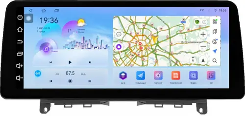 Магнитола для Mercedes-Benz C W204 2007-2011 - FarCar S500-TS18 монитор 12.3" 2K QLED на Android 14, Быстрая, CarPlay, 4G SIM-слот