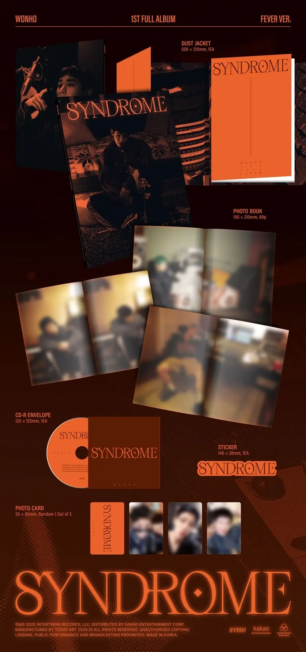 Альбом WONHO - SYNDROME