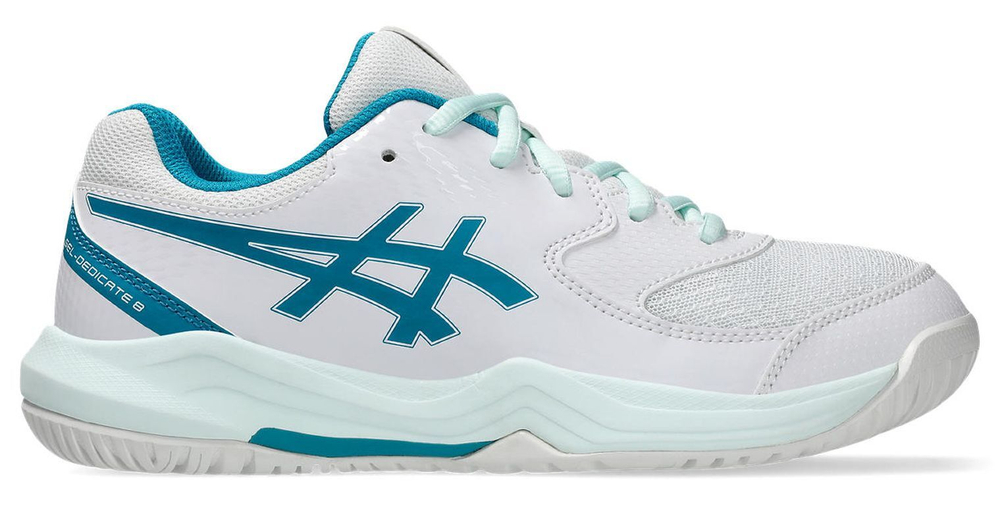 детские Кроссовки теннисные Asics Gel-Dedicate 8 GS - белый