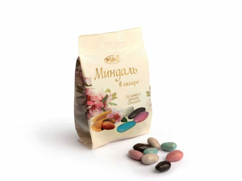 Драже Миндаль в сахаре пп/пкт 150 гр