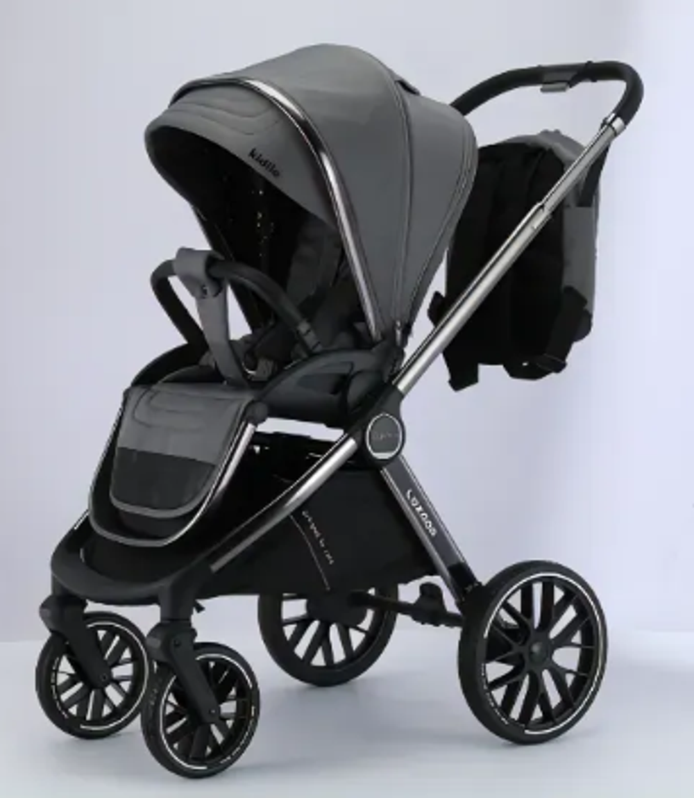 Детская коляска Luxmom 888 3в1 (серый)