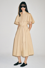 ПЛАТЬЕ-РУБАШКА С РУКАВАМИ-НАКИДКАМИ — ZW COLLECTION — ZARA
