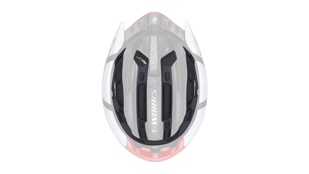 Шлем велосипедный S-Works Evade 4 white\red